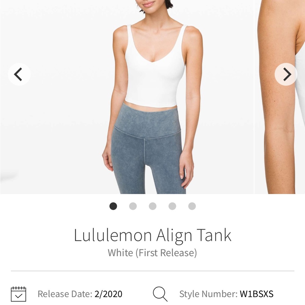 Lululemon Align Tank First Release